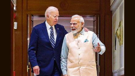 US President Joe Biden and Prime Minister Narendra Modi