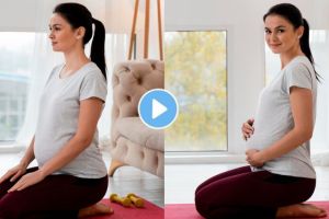 Yoga During Pregnancy | Supta Baddhakonasana | Reclining Butterfly Pose | Reclining Bound Angle Pose