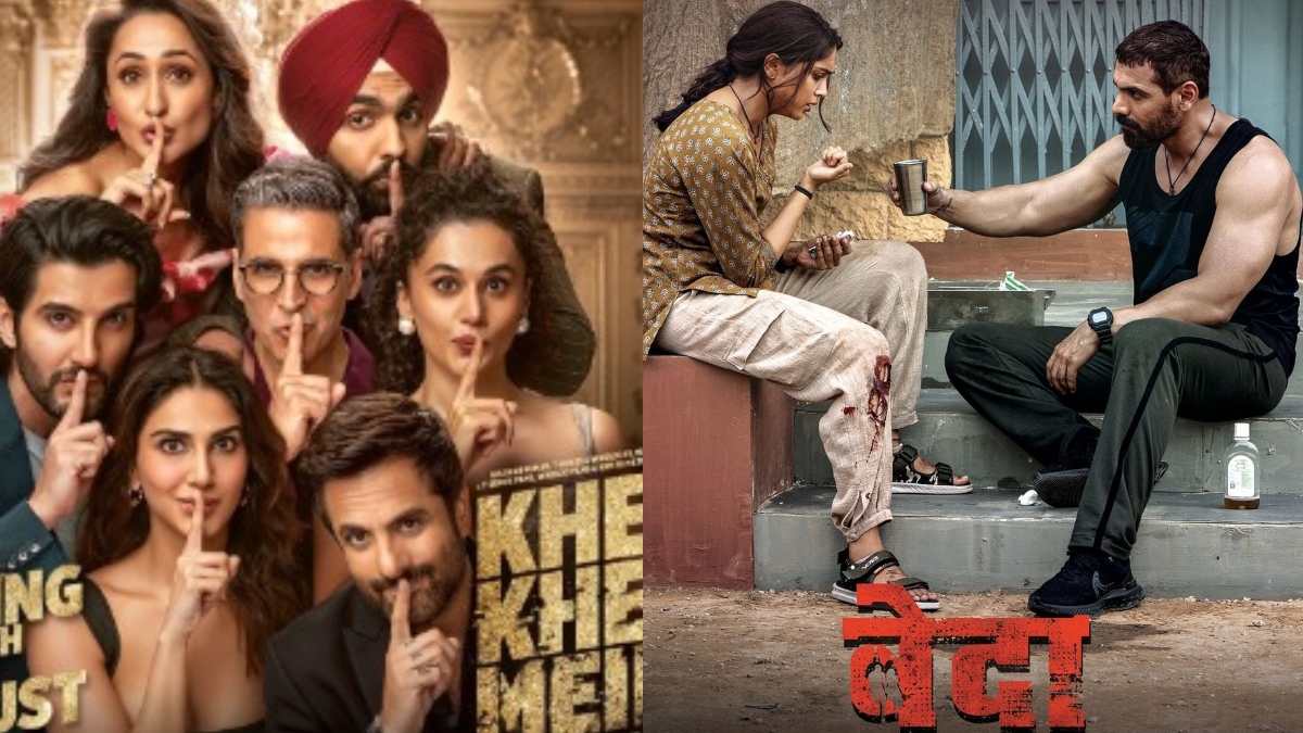 John Abraham Vedaa Vs Akshay Kumar Khel Khel Mein Box Office Collection Day 1 7030