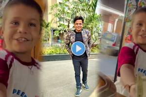 Video Shows Little boy mimics Rajpal Yadav