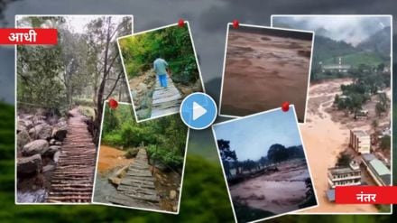 Videos showing famous wooden bridge, landscape before and after go viral