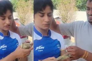 Vinesh Phogat Celebrates Rakshabandhan with Brother and Gets Special Gift Video