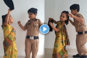 Viral Video of two kids dancing on 37 year old marathi song