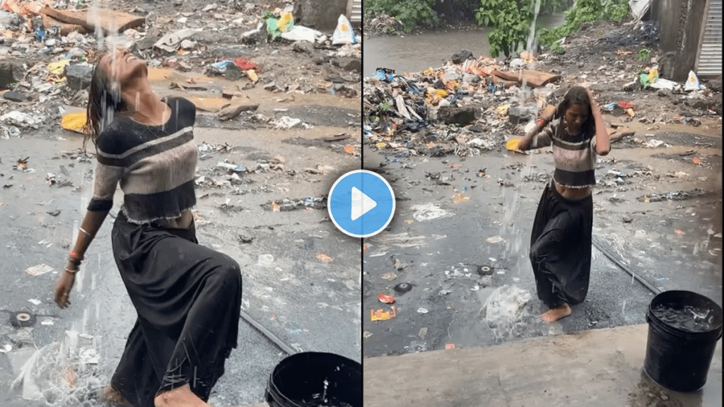 Viral video of a woman dancing in a garbage dump dumpyard seema kanojiya cringe video