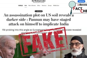 Washington Post Did Not Publish This Report on Pannun Staging Attack on Self