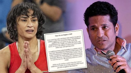 Sachin Tendulkar Post on Vinesh Phogat Disqualification in Paris Olympics 2024