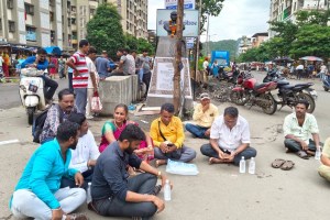 Manvel Pada, statue Dr Ambedkar,