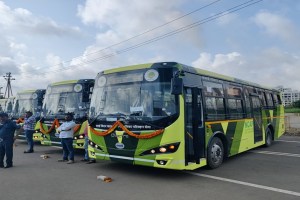 Vasai, E-bus service, Independence Day,