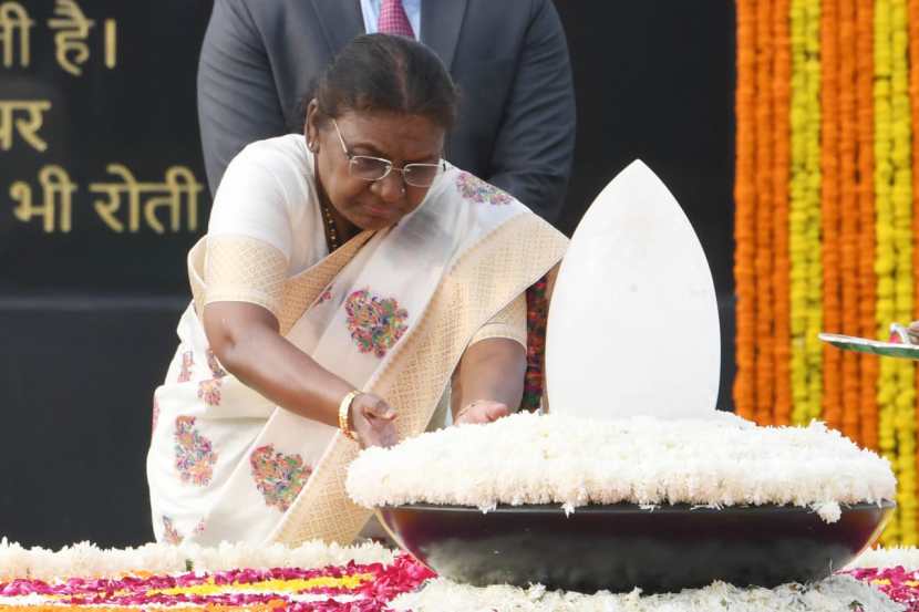 president draupadi murmu on atal bihari vajpayee memorial