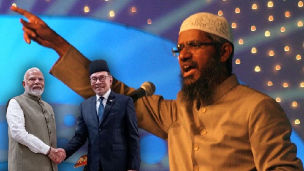 Zakir Naik Narendra Modi Anwar Ibrahim