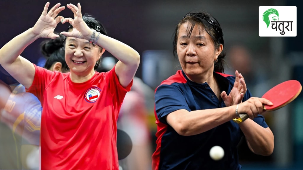 Zhiying Zeng debut in Paris Olympics at the age of 58 in table tennis sport know her story