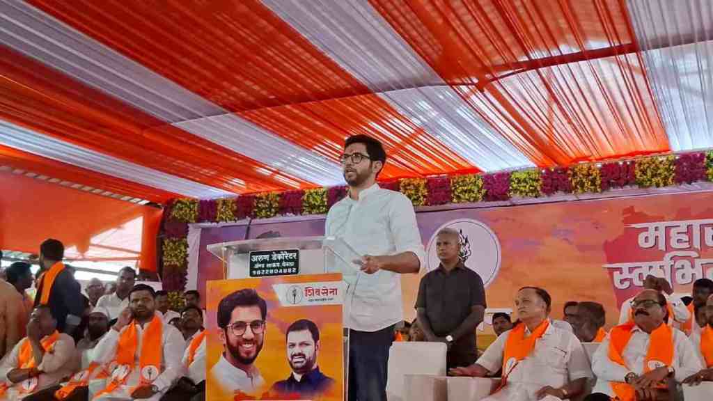 Aditya Thackeray, Aditya Thackeray Criticizes State Governmen, Yeola rally, Shiv Sena Thackeray group, Chief Minister Eknath Shinde, Chhagan Bhujbal, Maharashtra Swabhiman Sabha