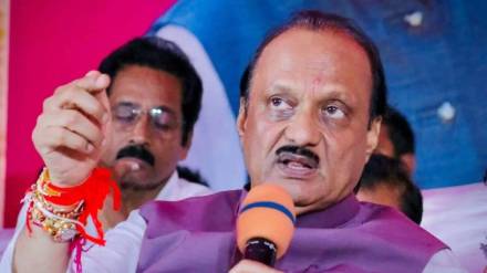 ajit pawar remark about pink color