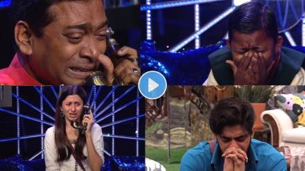 Bigg Boss Marathi contestant emotional video