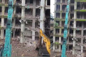 illegal radhai building latest marathi news