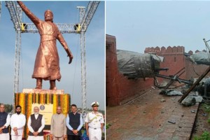 loksatta editorial shivaji maharaj statue collapse