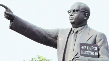 65 feet dr b r Ambedkar statue