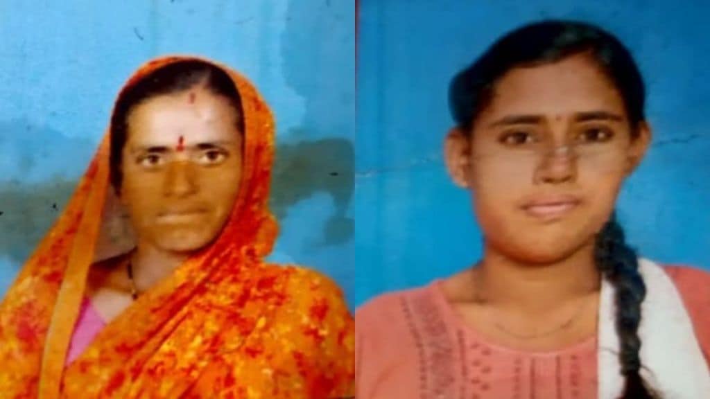 mother and daughter was killed by lightning at Shisketida in Sillod taluka