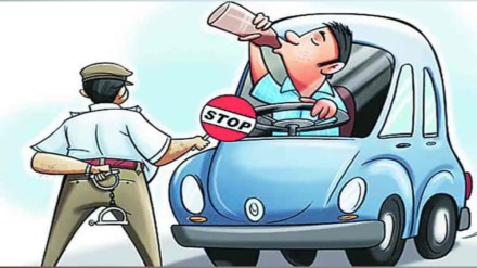 Action against 18 drunk and drivers in the nashik city