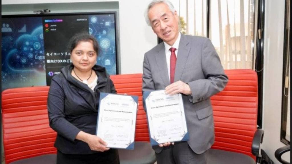 pune based software company indicus partnerhip with japan seiko solutions