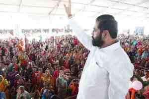 Nashik, Badlapur incident, Chief Minister Eknath Shinde, Deputy Chief Minister Devendra Fadnavis, women empowerment campaign, Tapovan Maidan, opposition politicization,