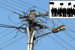 Contract electricity workers strike warning risk of system collapse