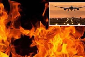 Before putting bag in plane chemical caught fire big accident was avoided