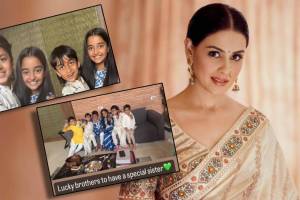 genelia and riteish deshmukh both son celebrates rakshabandhan