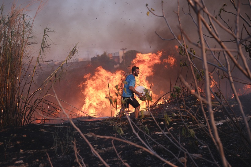 Greece wildfires