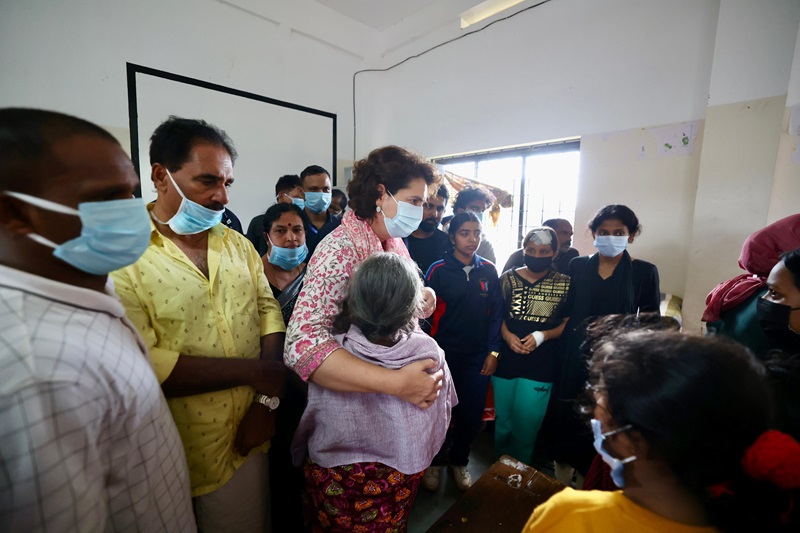 “In these difficult times, Priyanka and I stand with the people of Wayanad. We are closely monitoring the relief, rescue, and rehabilitation efforts, ensuring that all necessary assistance is provided. The UDF is committed to extending all possible support,” Rahul Gandhi said. (Express Photo)