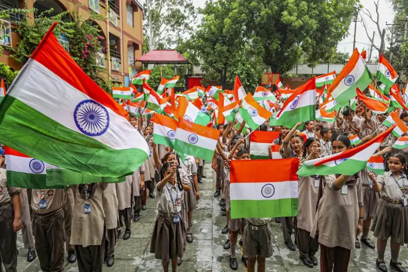 15 August Tricolor Flag Hoisting Rule