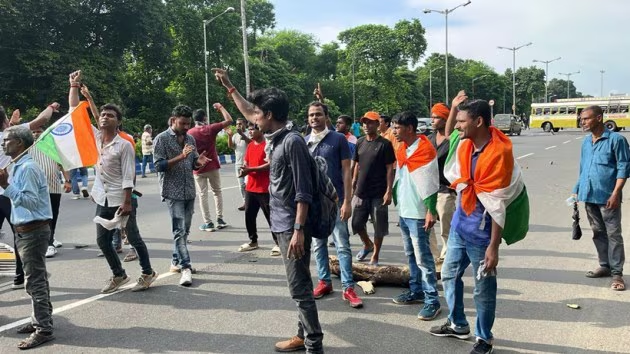 Kolkata Nabanna Protest