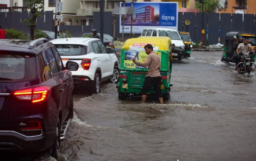 Heavy Rainfall In Gujarat