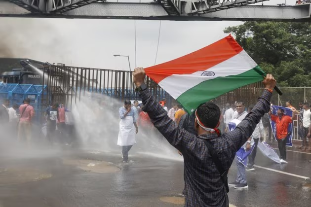 Kolkata Nabanna Protest