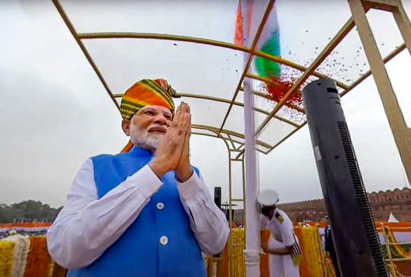 pm modi seepch at red fort