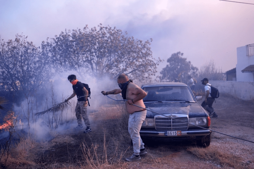 Greece Wildfires photos