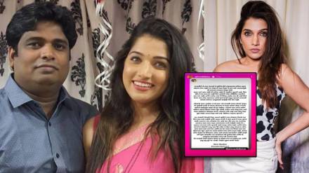 jahnavi husband kiran killekar supports wife