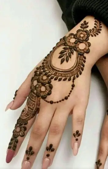 Floral Mehndi Patterns