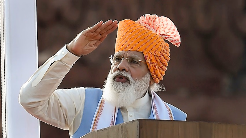 PM Modi Red Fort