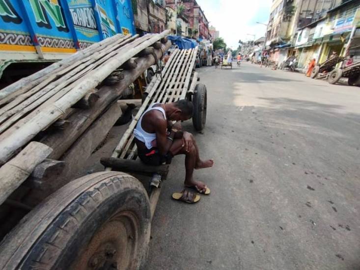 West Bengal Band silence on the streets