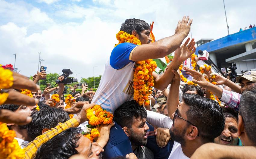 Paris Olympics Bronze medalist Indian Wrestler Aman Sehrawat 