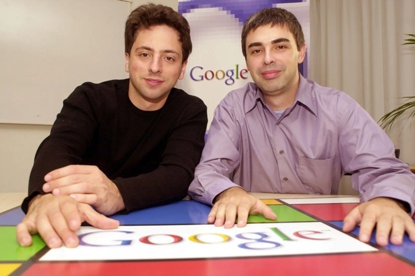 Larry Page and Sergey Brin - Google