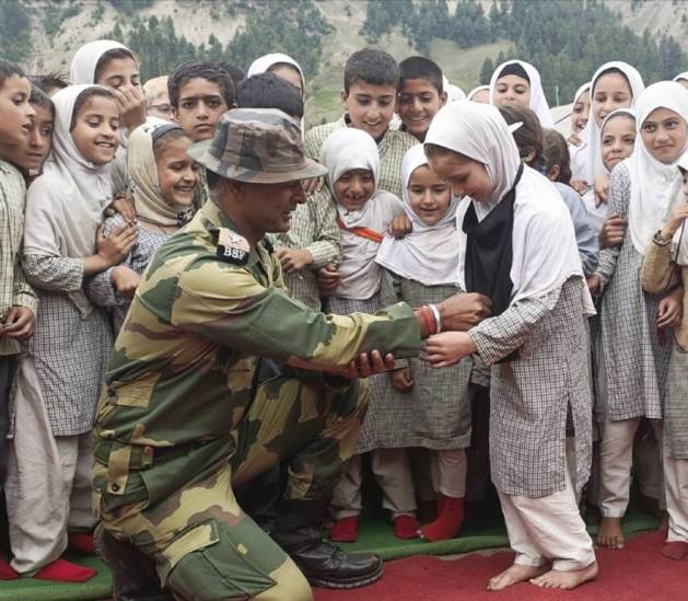 BSF Forces on Rakhi 2024