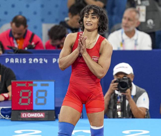 Why Vinesh Phogat disqualified from Paris Olympics