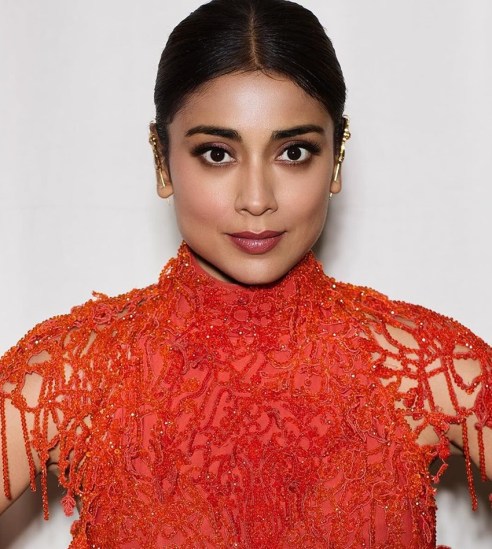 Shriya Saran Special occasion dress