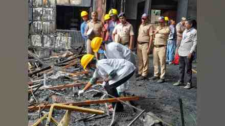 Kolhapur, Keshavrao Bhosale Natyagruha, forensic science, insurance review, fire damage, loss estimation, Rajwada police, United India Insurance,