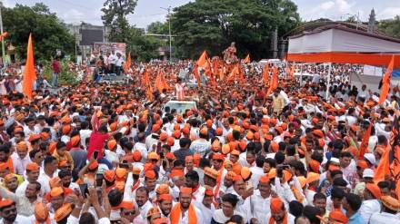 chhagan bhujbal targeted in activist manoj jarange s in peace rally for maratha reservation in nashik