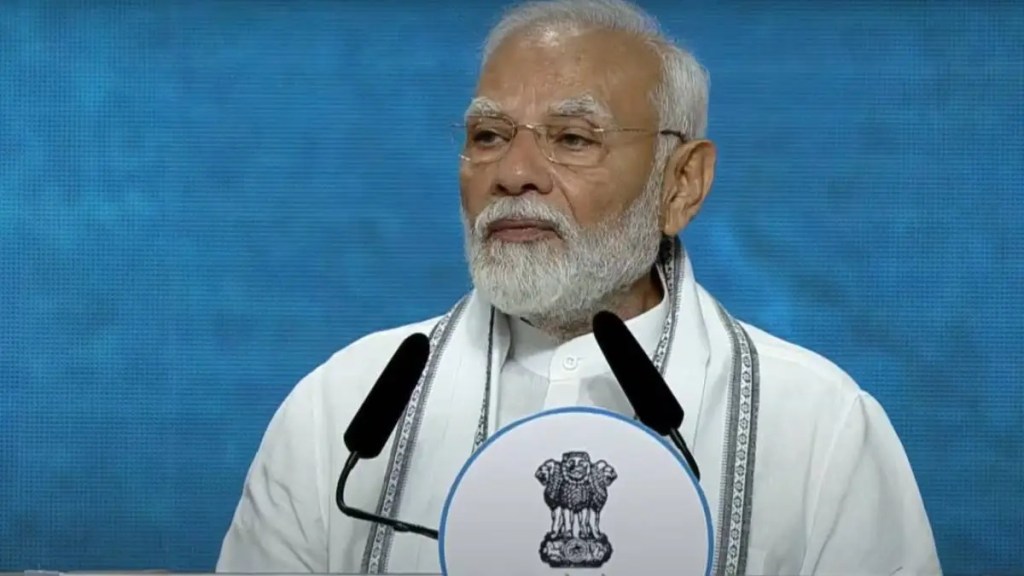 pm narendra modi in parliament