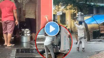 mumbai viral video eat breakfast at your own risk in Mumbai