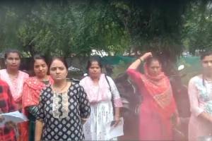 Nagpur, chaos among women, recruitment exam,